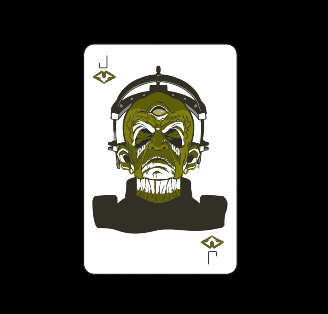 Doctor Who Playing Card Concept Art