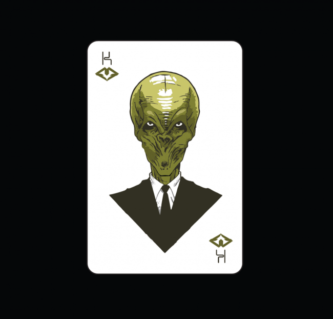Doctor Who Playing Card Concept Art