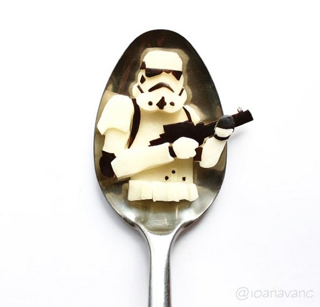 Edible Geek Portraits By The Spoonful