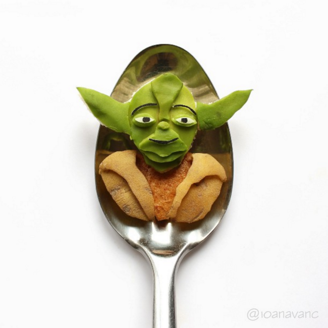 Edible Geek Portraits By The Spoonful