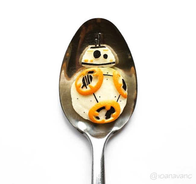 Edible Geek Portraits By The Spoonful
