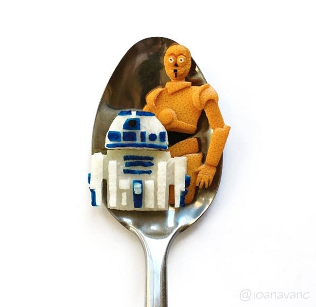 Edible Geek Portraits By The Spoonful