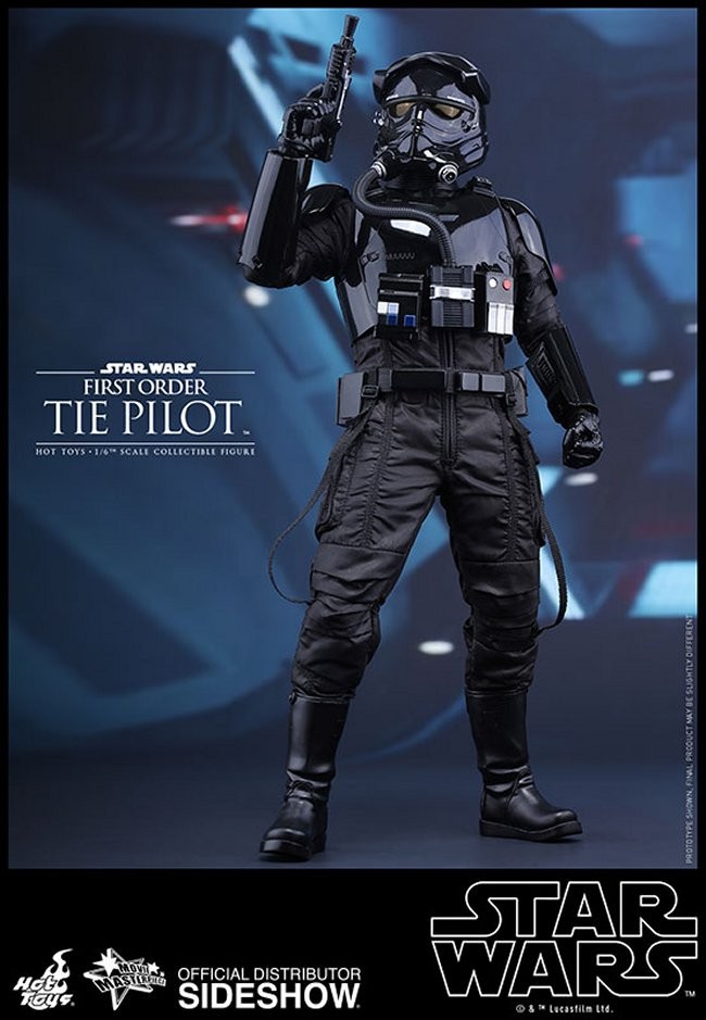 First Order TIE Fighter Pilot Sixth Scale Figure by Hot Toys