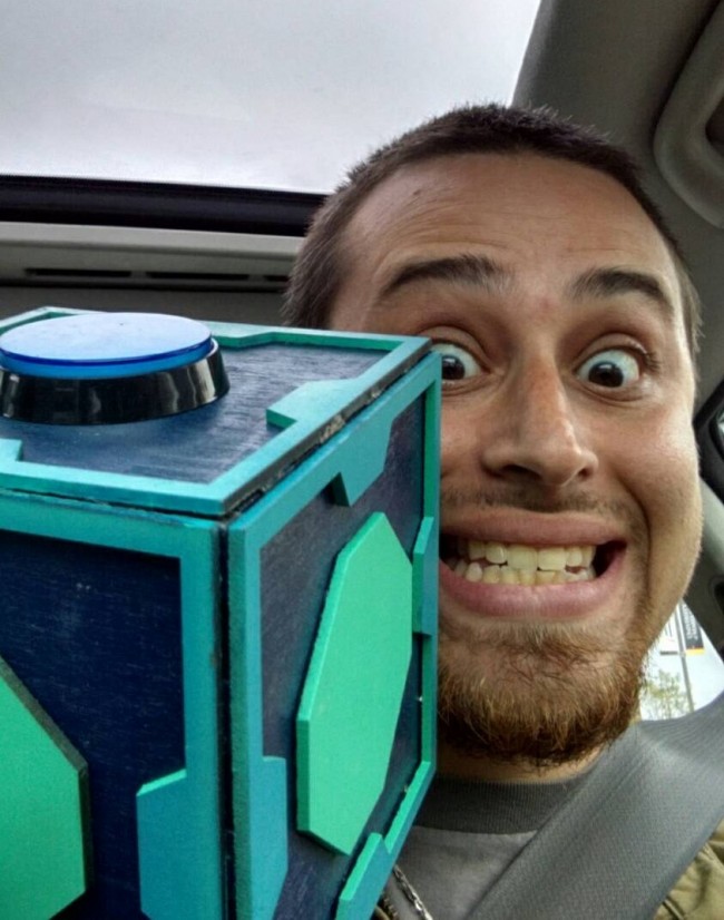 Functioning Mr. Meeseeks Box From Rick and Morty