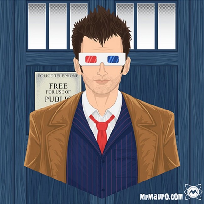 Geeky Pop-Culture Portraits By Mauro Balcazar