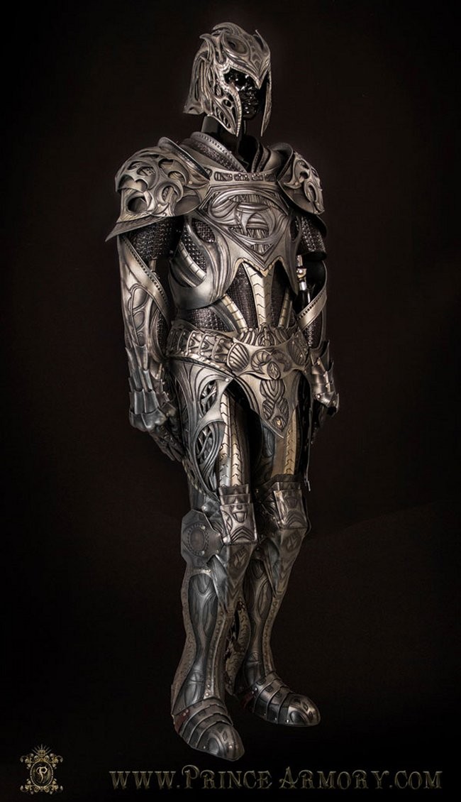 Man Of Steel Inspired Medieval Armor