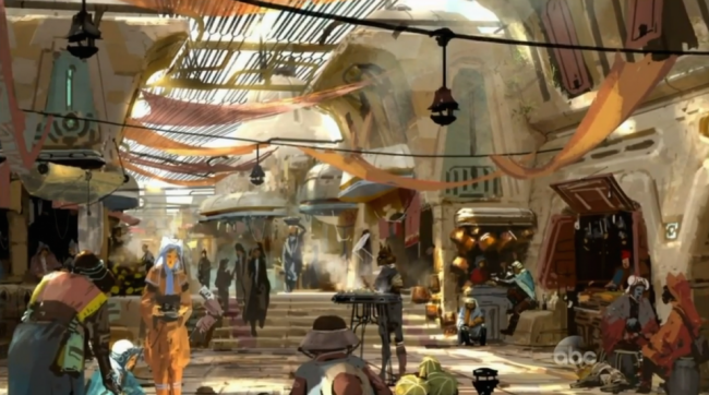 New Concept Art For Star Wars Land