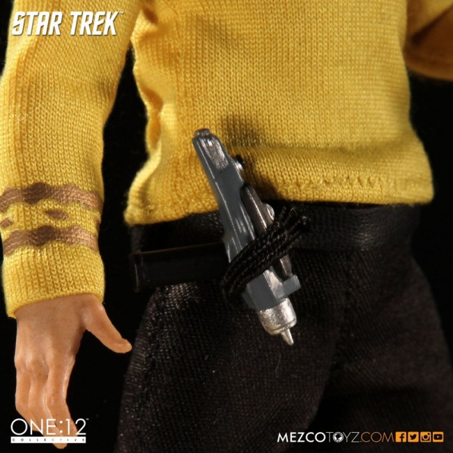 Star Trek Captain Kirk 1 12 Collective Action Figure From Mezco