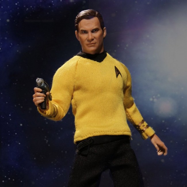 Star Trek Captain Kirk 1 12 Collective Action Figure From Mezco