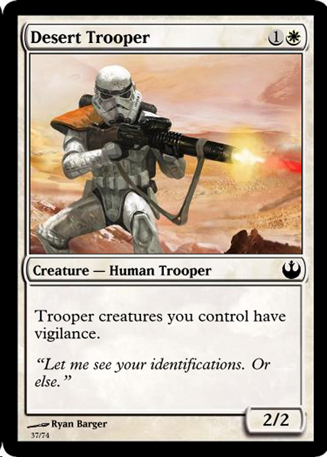 Star Wars Magic The Gathering Cards