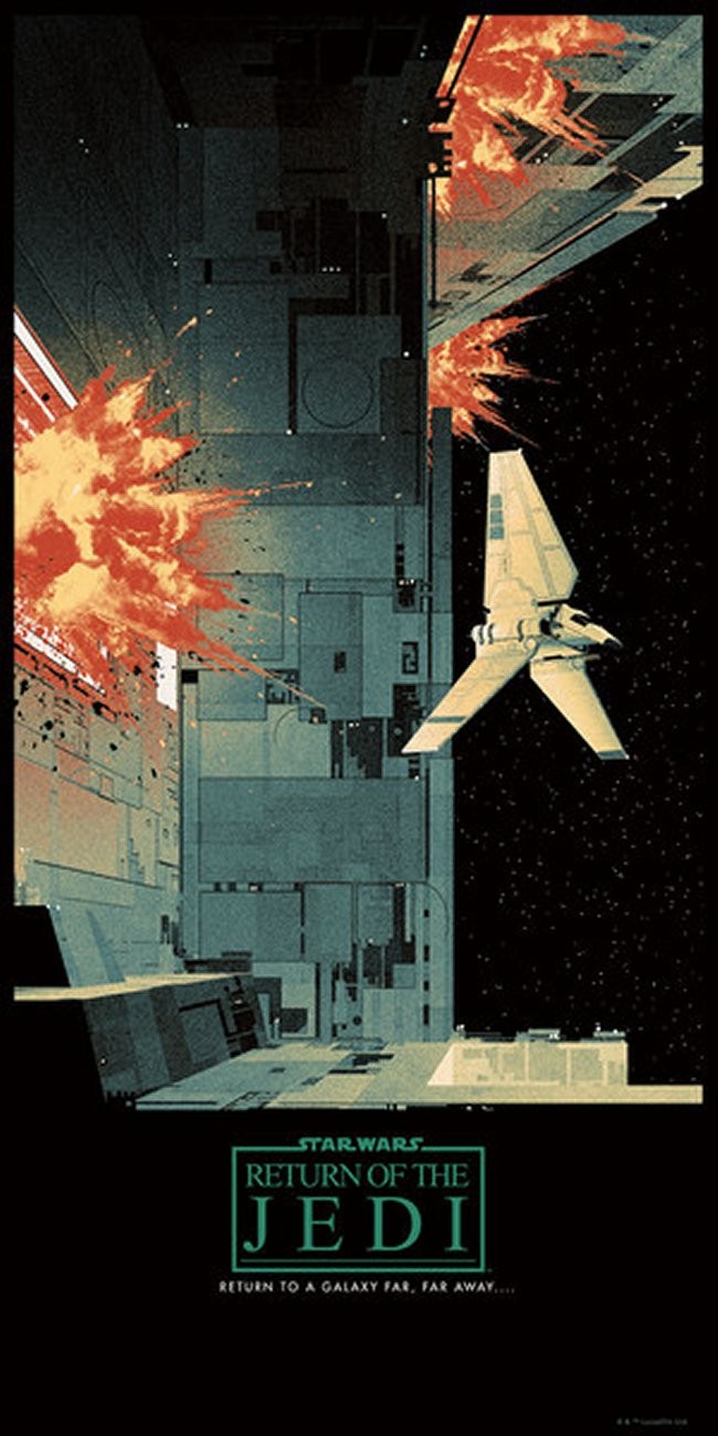 Star Wars Saga Triptych Prints By Matt Ferguson