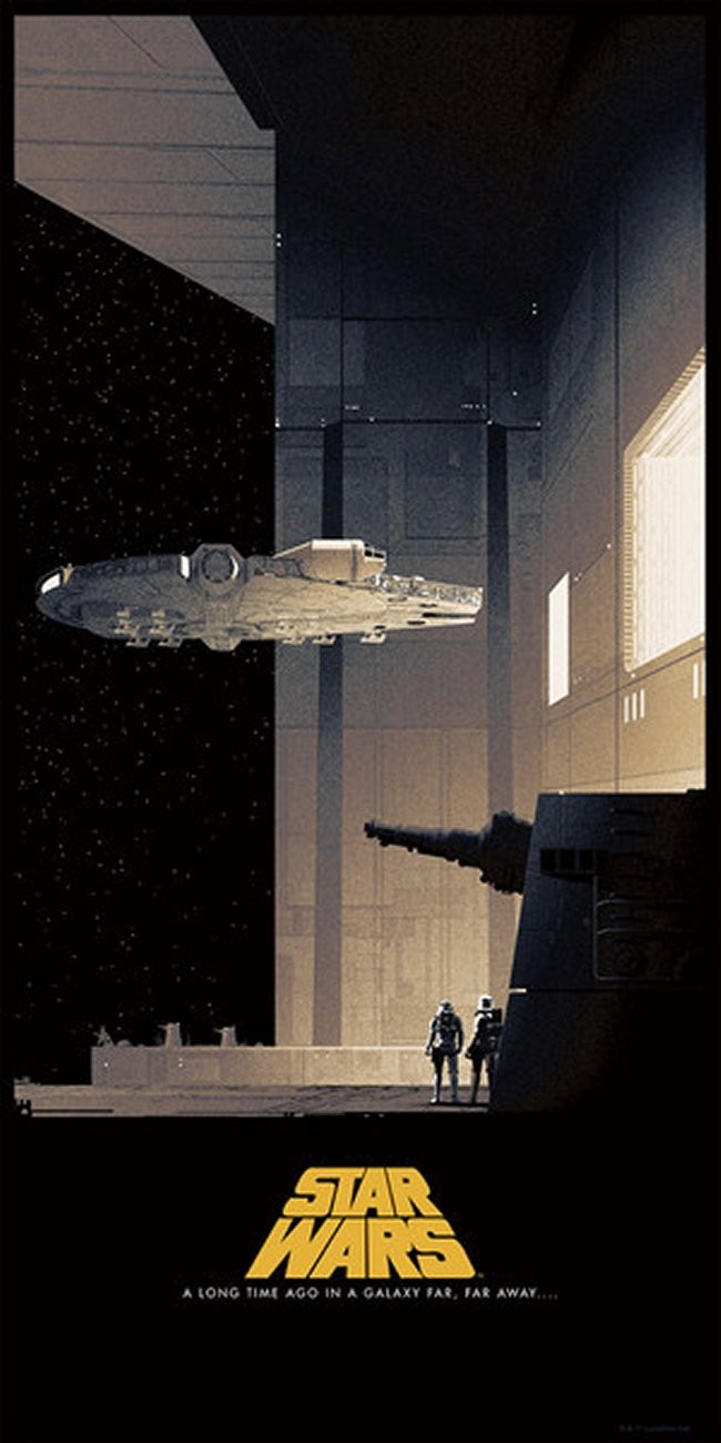 Star Wars Saga Triptych Prints By Matt Ferguson