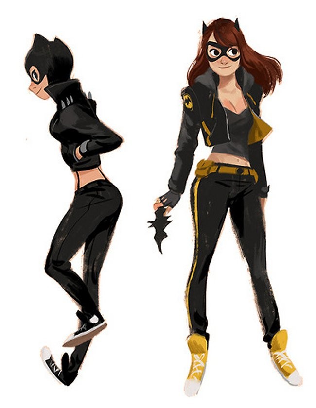 Superheroes And Villains In Street Clothes