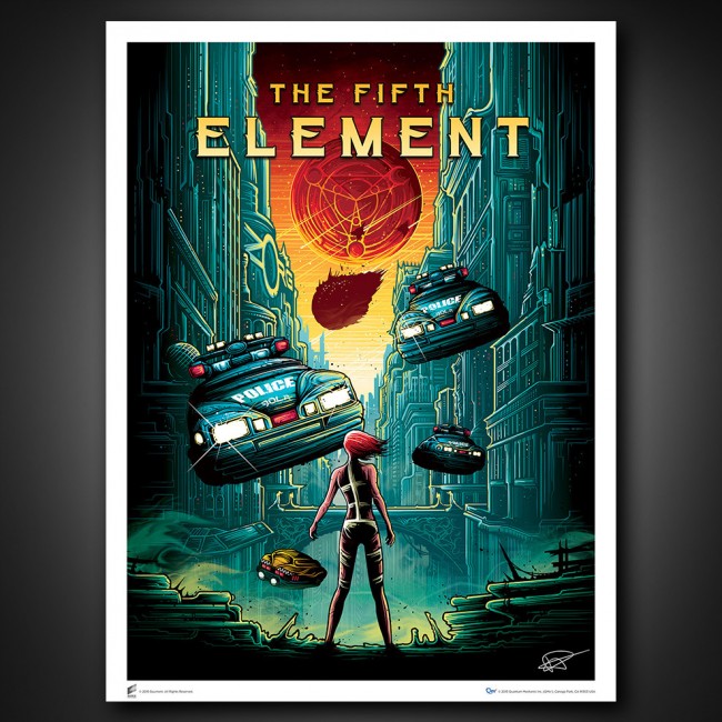 The Fifth Element Dan Mumford Art Print