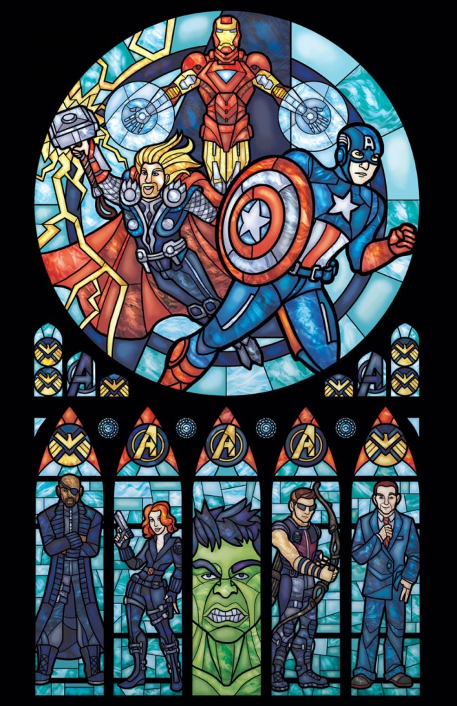 These Stained Glass Illustrations Are Incredible
