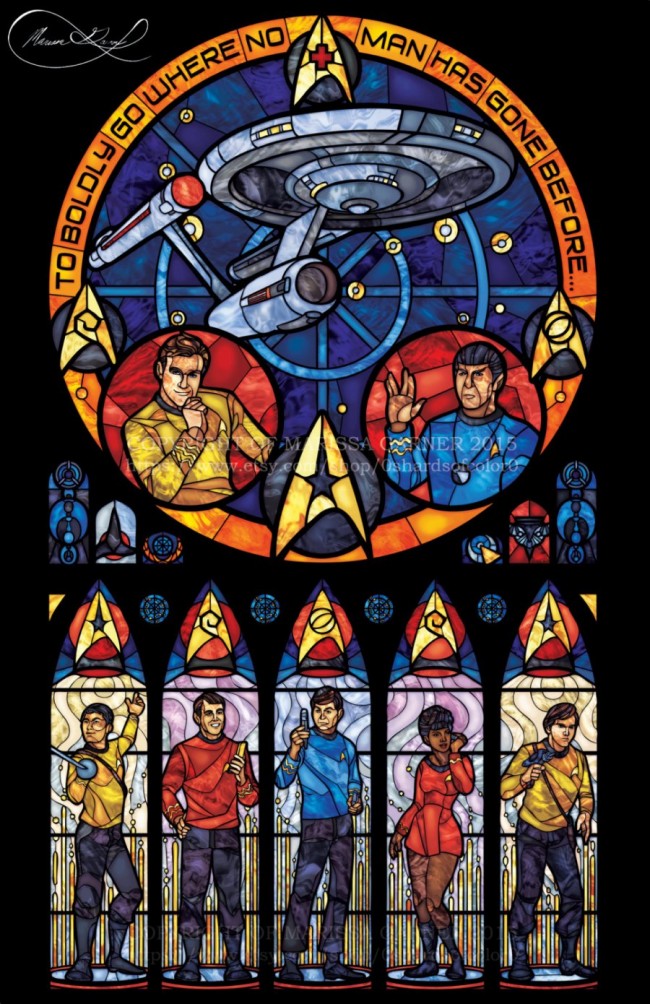 These Stained Glass Illustrations Are Incredible
