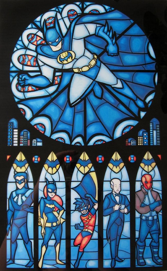 These Stained Glass Illustrations Are Incredible
