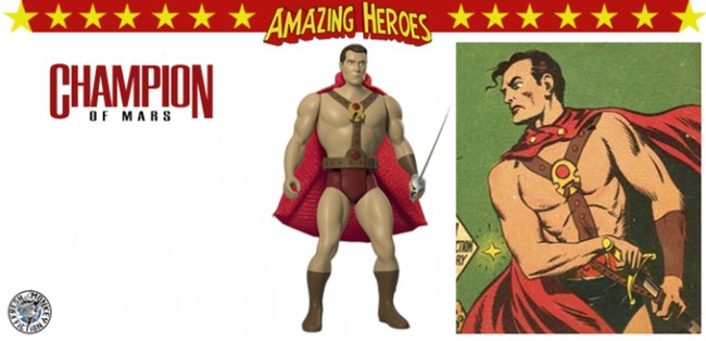Amazing Heroes Wave 1 Action Figures