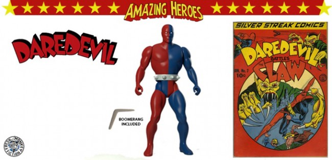 Amazing Heroes Wave 1 Action Figures