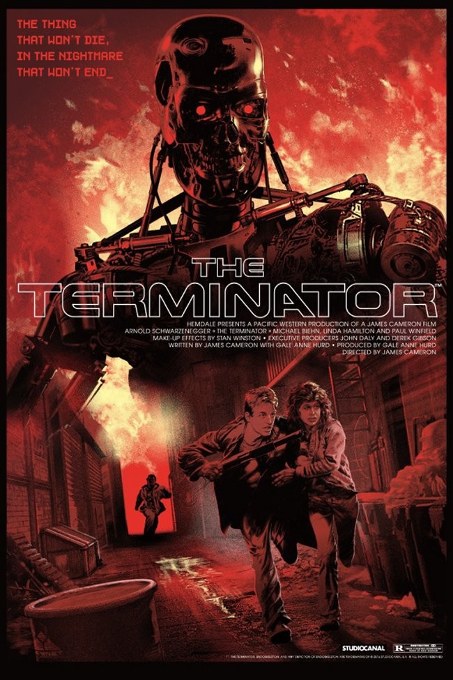 Awesome The Terminator Print By Stan And Vince