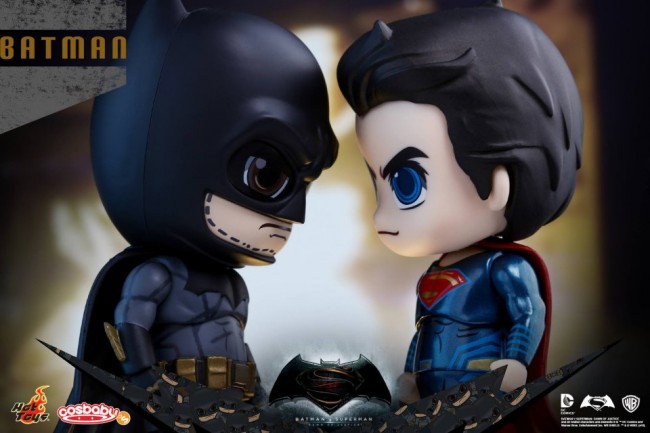 Batman and Batmobile Cosbaby Collectible Set