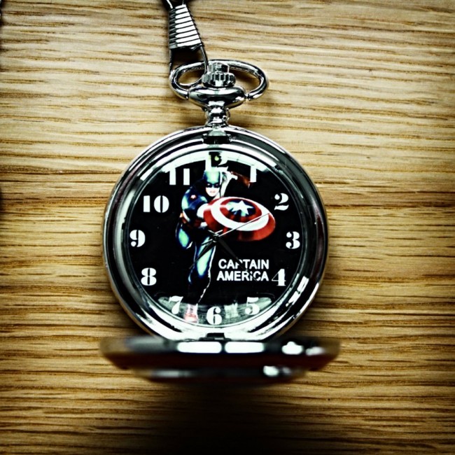 Captain America Pocket Watch