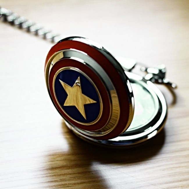 Captain America Pocket Watch