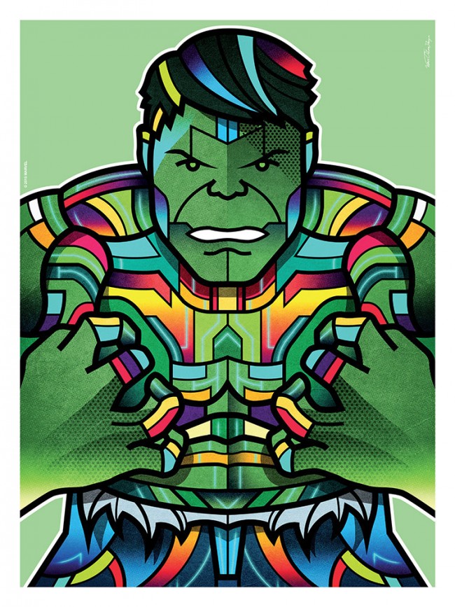 Colorful Superhero Art By Van Orton Design