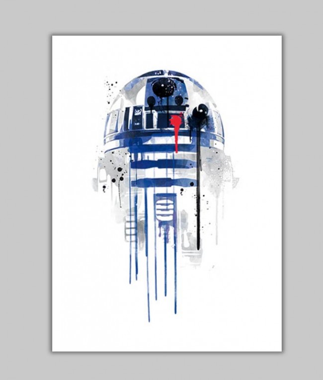 Cool Star Wars Watercolor Prints