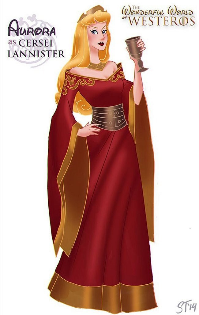 Disney Princesses As Game Of Thrones Characters
