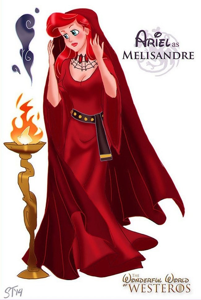 Disney Princesses As Game Of Thrones Characters