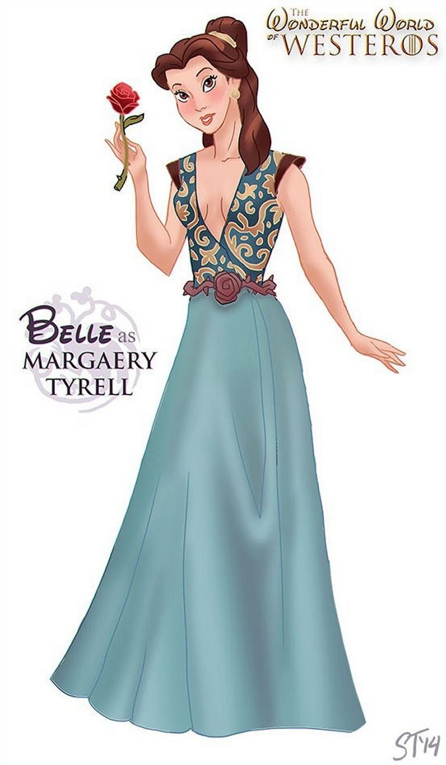 Disney Princesses As Game Of Thrones Characters