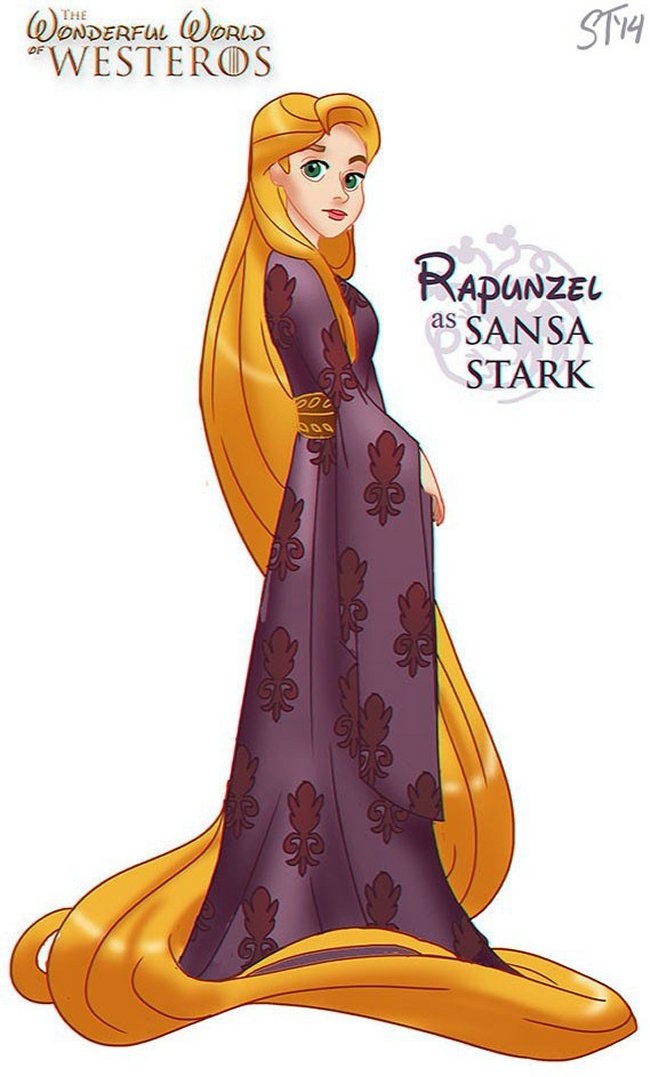 Disney Princesses As Game Of Thrones Characters
