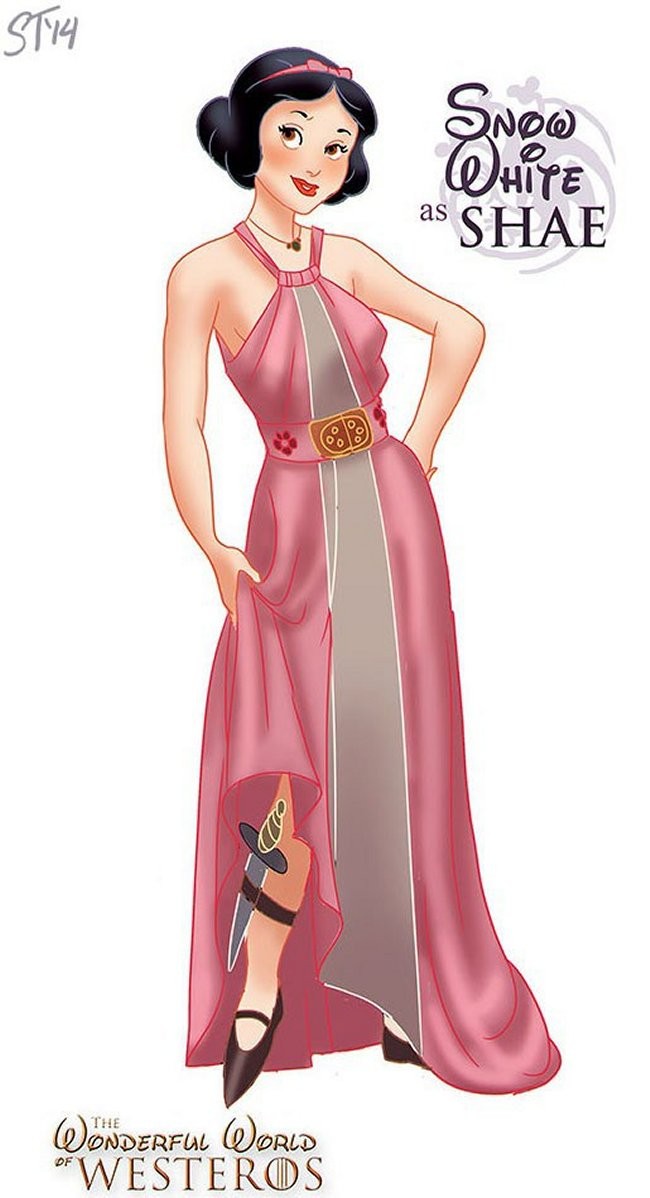 Disney Princesses As Game Of Thrones Characters