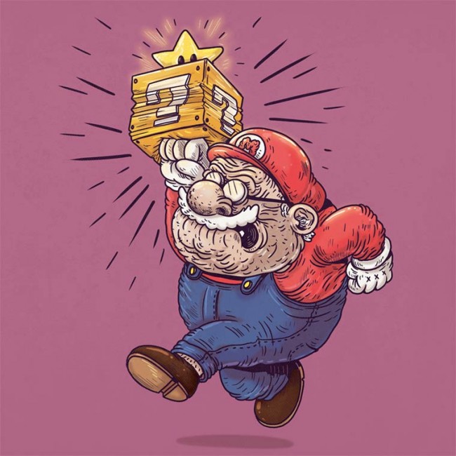 Famous Oldies Old Superheroes By Alex Solis