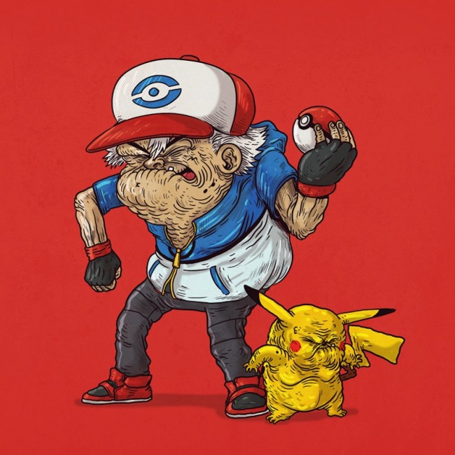 Famous Oldies Old Superheroes By Alex Solis