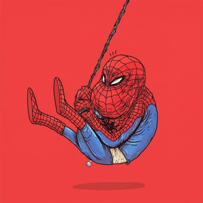 Famous Oldies Old Superheroes By Alex Solis
