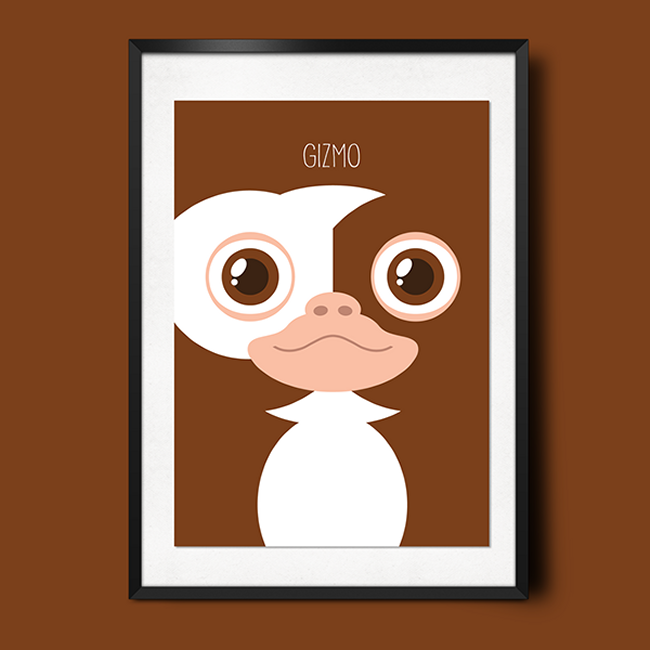 Gremlins Minimalist Art Series