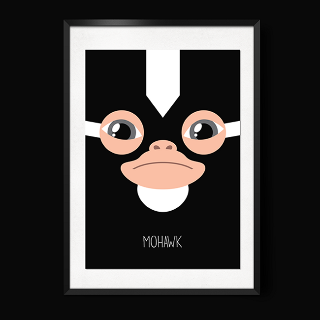 Gremlins Minimalist Art Series