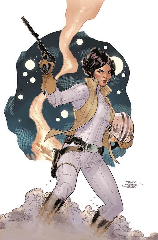 Princess Leia Comic Book Cosplay