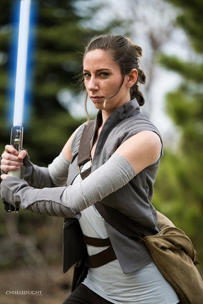 Star Wars The Force Awakens Jedi Temple Rey Cosplay