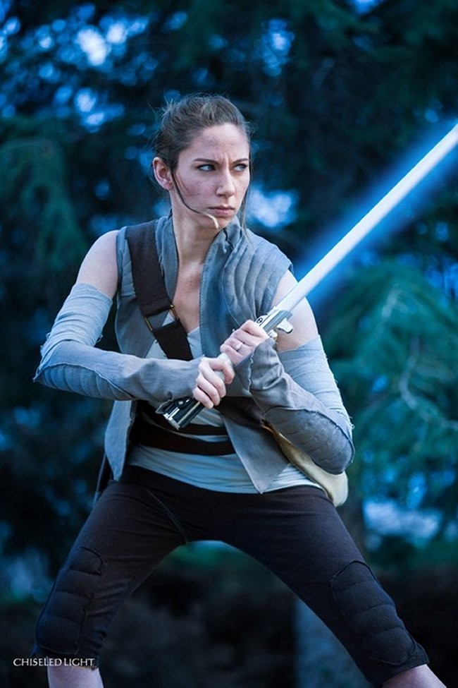 Star Wars The Force Awakens Jedi Temple Rey Cosplay