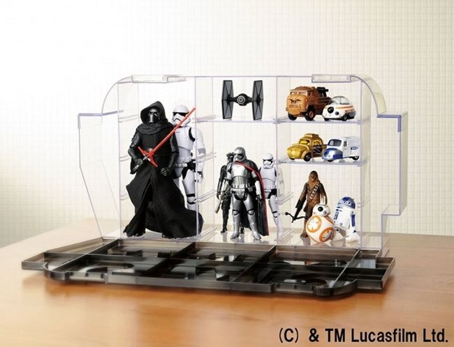 Takara Tomy Star Wars Logo Display Cases