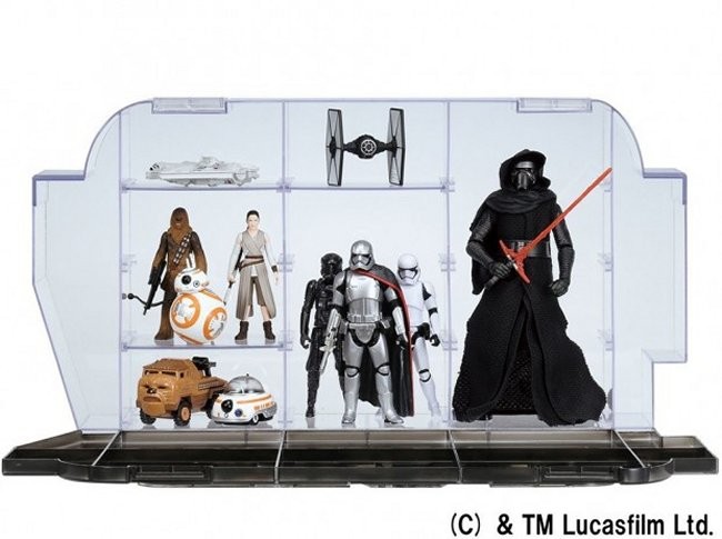 Takara Tomy Star Wars Logo Display Cases