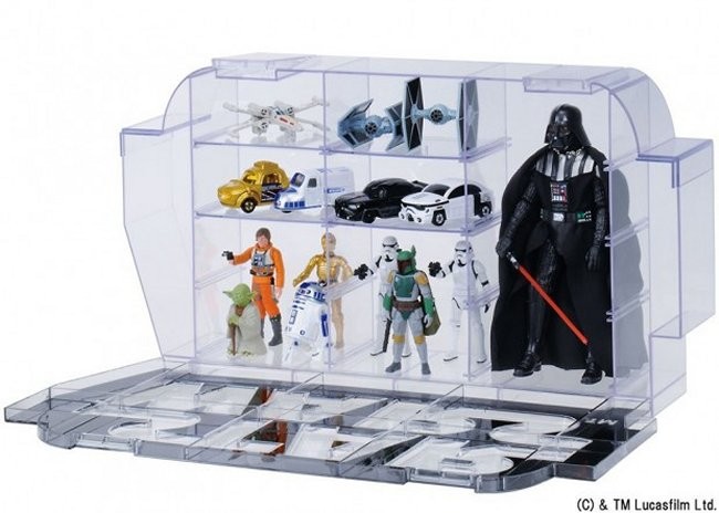 Takara Tomy Star Wars Logo Display Cases
