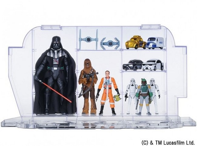 Takara Tomy Star Wars Logo Display Cases