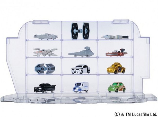 Takara Tomy Star Wars Logo Display Cases