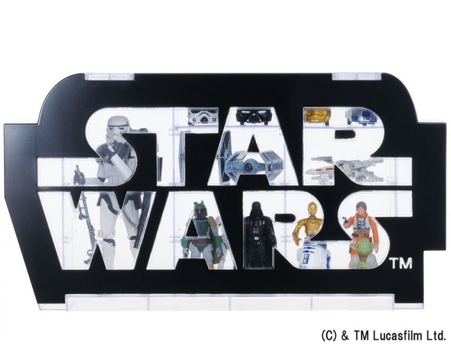 Takara Tomy Star Wars Logo Display Cases