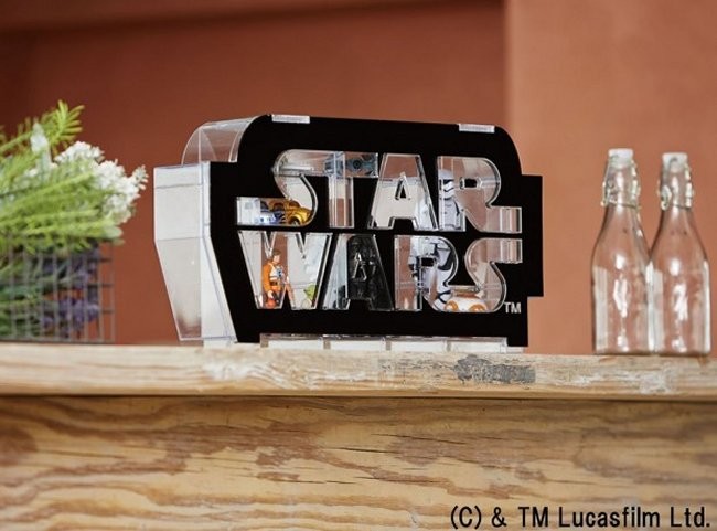 Takara Tomy Star Wars Logo Display Cases
