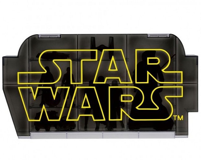 Takara Tomy Star Wars Logo Display Cases
